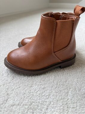 Cat & Jack Chelsea Brown Boots